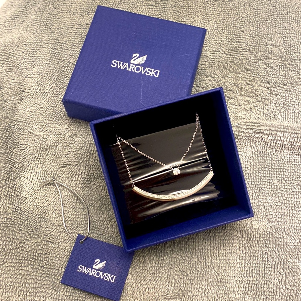 Swarovski necklace. Brand new never worn, never opened
